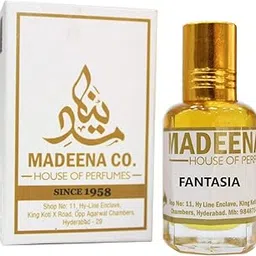 MADEENA CO. Fantasia 6Ml; Real & Natural Attar; Best Attar For Men And Women; 100% Alcohol Free & Long Lasting Attar.-picture-29