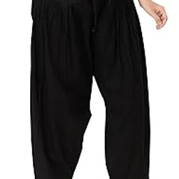 trasa Semi Patiala Salwar Cotton One Side Pocket Traditional Indian Bottomwear Pant - Free Size Fit up to XXL-picture-13