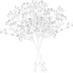 ECOMISTIQ LICHTS®30Pcs Artificial Bouquets for Table Décorations Celebration Birthday Parties|Home & Garden | Home Décor| Floral Décor-image-86