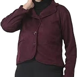 elendra jeans Elendra Women's Winter Wear Fleece Coat/Jacket Full Sleeve-picture-44