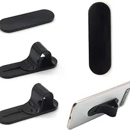 Cell Phone Grip, Universal Handheld Finger Strap Loop Holder for iPhone Samsung Smartphone Kindle Tablet Car Vent Holder by FourPlusOne image 1