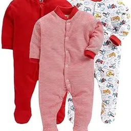 Smiley APPU 100% Cotton Baby Rompers/Sleepsuits/Jumpsuit/Night Suits for Baby Boys & Girls, Infants, New Borns-image-65