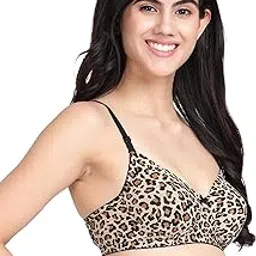 la parlo Lightly Padded Bra for Women and Girls – Full Coverage & Everyday Comfort Fit, Wire-Free T-Shirt Bra with Soft Cups, Seamless Design, Breathable Fabric & Adjustable Straps-picture-25