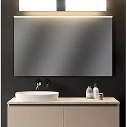 CRAFTSDEC 12 Watts Modern LED Vanity Light or Bath Bar|Pack of 4|Chrome Panel|Indoor Light for Bathroom, Makeup Table Over Mirror, Living Room and Bedroom|Warm White-image-85