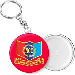 peacockride National Cadets Corps I NCC I Key Chain (Plastic, Multicolor, 44MM)-picture-49