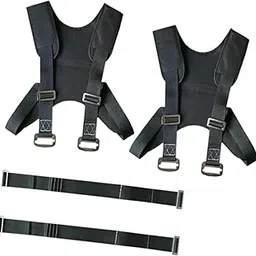 LICHTS®Furniture Moving Straps Set Adjustable Harness for Appliances Piano Mattress Black|Home & Garden | Tools | Tie Downs & Straps-image-2