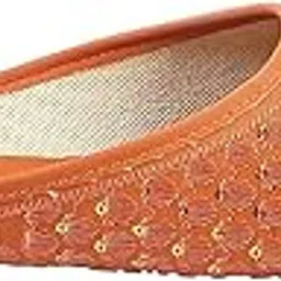 shree ol Rajasthani Jaipuri Juti Girl's/Women (Brown)-picture-10