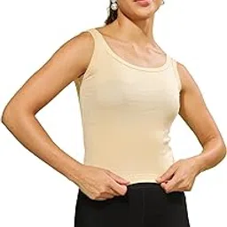 dollar Women's Solid Slim Fit Cami Shirt-picture-10