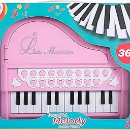 Shooting Star Junior 24 Key Piano, 3Y+, Black-picture-25