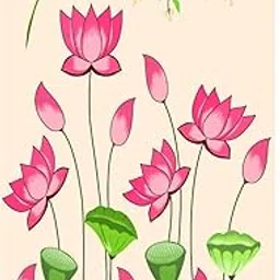 Talambralu Pink Parrot Design Backdrop Cloth for All Events/Festivals and Household Celebrations/Class Design Best Suited for Baby Shower Events & Baby Naming Ceremony 5 Feet Width * 8 feet Height-picture-33