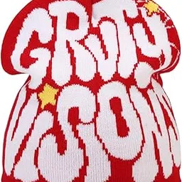 atlasease Printed Beanie Hat, Y2K Beanies Winter Hats Streetwear Skull Cap Double-Layer Knitted Beanies Warm Knit Beanie, Hip Hop Streetwear Clothing Ski Hats-picture-14