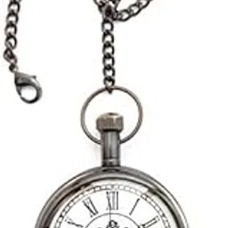 Antique Pocket Watch (Anchor Dial Brass Gold Black) Royal Look Indian Handicraft Premium Gift Item - Made in India Product-image-3