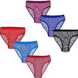 chacko Womens Underwear Cotton Panties for Women Cute Stretch Bikini Breathable Panties for Ladies_Pack of 6,Mulitcolour-picture-25