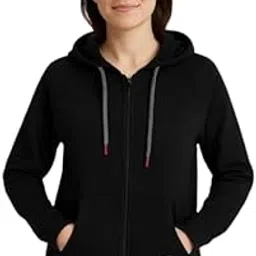 Women’s Full Sleeve Solid Reversible Hooded Sweatshirt | Stylish Winter Wear | Warm & Comfortable Casual Hoodie for Girls & Ladies-image-38