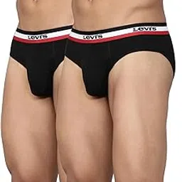 levi's Men's Cotton Style #002A Classic Regular Fit Solid Brief-picture-16