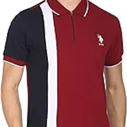 u.s. polo assn. Men's Solid Slim Fit T-Shirt image 1