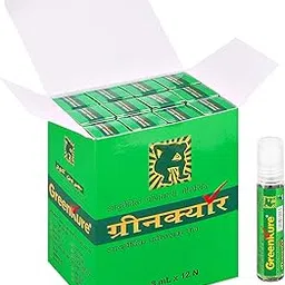 GreenKure Pain Relief Ayurvedic Oil (8 ml - Combo Pack of 12 bottles)-picture-17