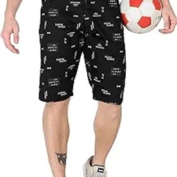 big button Men's Printed Chino Short with Zipper Pocket-picture-45