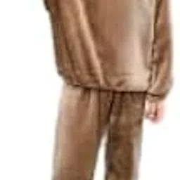 SHAPERX Girls Boys Winter Wear Thermal Full Sleeve Body Fleece Fabric Warmer Top & Pajama Set for Boys & Girls Pack of 1-picture-14