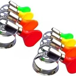 4x8 Pieces Adjustable Band Hose Clamp Portable for Automotive Brewing Plumbing 32mm-picture-24