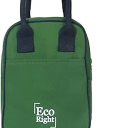 Eco Right Lunch Bags for Women & Men, Insulated Lunch Bag for Kids, Tiffin Bag for Women with Bottle Holder & Pocket-image-2