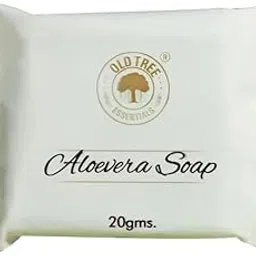 Old Tree Aloe Neem Glycerin Transparent Hotel Soap, Pack of 100 (20gm each) - Toiletries Set for Hotel Rooms, Hospital, Guest House & Marriage Hall-picture-49