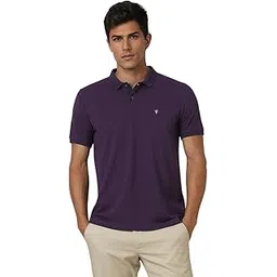 van heusen Men's Cotton Solid Regular Fit T-Shirt-picture-38