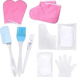 ECOMISTIQ® Paraffin Wax Melting Gloves Booties Thick for Hand Feet Bath Pink Gloves |Health & Beauty| Massage | Massagers-picture-19