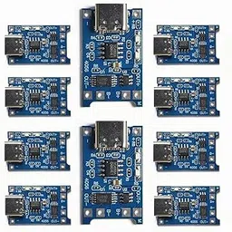Chironal 10PCS/LOT TP4056 5V 1A 186 50 Lithium battery charging board module TYPE-C USB interface charging protection combo-picture-18