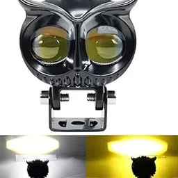 OWL Fog Lamp for i Smart Fully Metal Ullu Shape Led Light Universal Bike modification and Accesseries-picture-28
