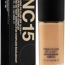 MAAC Professional Waterproof oil-free Longlasting Liquid 24-hour colour-true foundation Matte Finish For Women, Girls 30ML - Shine-Free Liquid Foundation (NC 15, 30 Ml)-image-20