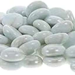 balacoo 1pack Aquarium Pebbles Glass Rocks for Fish Tank Decoration Effect for Freshwater Aquatic Environments Natural Stone-picture-25