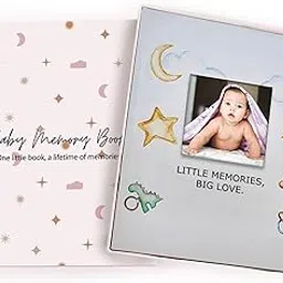 A Baby Cherry - Baby Memory Book || Baby Memory Book for 0 to 5 Years || Milestone Baby Book || Photo size 4 * 4'' Inches || Perfect Baby Gift for Boy or Girl-image-13