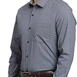 turtle Men 100% Cotton Slim Fit Printed Full Sleeve Formal Shirt-picture-24