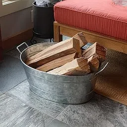 Metal Storage Farm Tub Design, A Thousand Uses! Reminiscent Of Cows And General Stores, These Tubs Can Even Bring A Rustic Charm To The Most Urban Gardens. Made Of Galvanized Steel,-picture-17