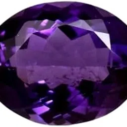 एमेथिस्ट स्टोन Katela Ston February Birthstone Jamuniya Stone Original Certified For Women 3.75 Carat 4.08 Ratti जमुनिया रत्न Amethyst Crystal Stones Ratna For Beautiful Gift For Unisex-image-31