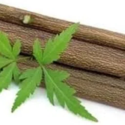 TEJAS Ayurvedic Natural Organic Neem Datun Toothbrush Nim Tree Twigs Chew Sticks for Brushing Teeth Removes Bad Breath, Relieve Tooth Ache - Pack of 20 Pieces (BRWAON GREEN, 20 PCS)-image-1