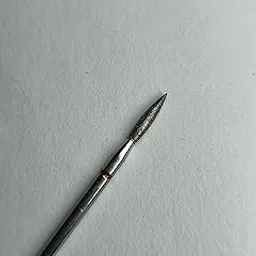 Diamond Pointed Flame Nail Drill Bit for manicure and pedicure (Red, 2.3/10mm)-picture-43