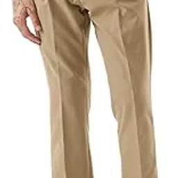 snitch Men Formal Trousers | Slim Fit Pleated Front Design with Folded Hem | Premium Polyester Twill Weave for Office & Street Wear-picture-33