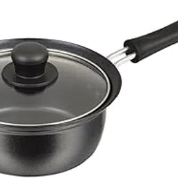 Pearl Metal HB-2871 Single Handled Pot, 6.3 inches (16 cm), Induction Heating Compatible, Glass Pot with Lid, Fluorine Treatment, Inner Surface Treatment-picture-22