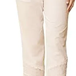 anoothi Women's Embroidered Cotton Straight Pants with Eyelet Hem | Ethnic Bottom Wear with Elastic Waist-picture-30