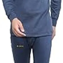 uzarus Men's Solid Thermal Set (Round Neck Vest and Trouser)-picture-55