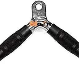 BLOXN Steel Triceps V Handel Half Grip with Heavy Duty Steel Rod Used, Triceps Extension V- Bar I Fitness Equipment-picture-20