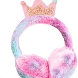 ZQBIEE Latest King Style Cute Winter & Outdoor Adjustable Ear Muffs Tie Dye for Girls and Women (KING)-picture-9