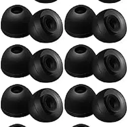 Soft Silicone Ear Tips for in-Ear Headphones - Soft Replacement Eartips - Noise Isolating, Sweatproof, Secure Fit - S/M/L Sizes - Compatible with Most Earphones | Pack of 10 Pairs (20pcs)-picture-20