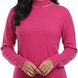 kti Women's Full Sleeve Mock Neck Hair Fabric Pullover Top for Winter Free Size-picture-47