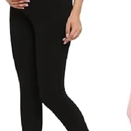 eleg & stilance Women's Over The Belly MOMY Before After Leggings for Postpartum Support, Tummy Control & Shaping, Comfortable High-Waisted Maternity Leggings for New Moms-picture-10