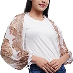 ketkar Women's Cropped Full Sleeves Stylish Shrug_Free Size(Pack of 01)-picture-32
