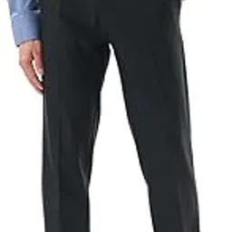 snitch Men Formal Trousers | Slim Fit Mid Rise Textured Design | Premium Polyester Blend & Smooth Texture for Office & Formal Wear-picture-29