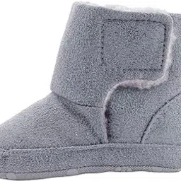 FABLOFT Winter Kids Cotton Shoes Non-Slip WBaby Boots Gray for 9-12 Months|1 Pair Baby Boots|Baby Shoes| Baby & Toddler Clothing |Clothing Shoes & Accessories-picture-21